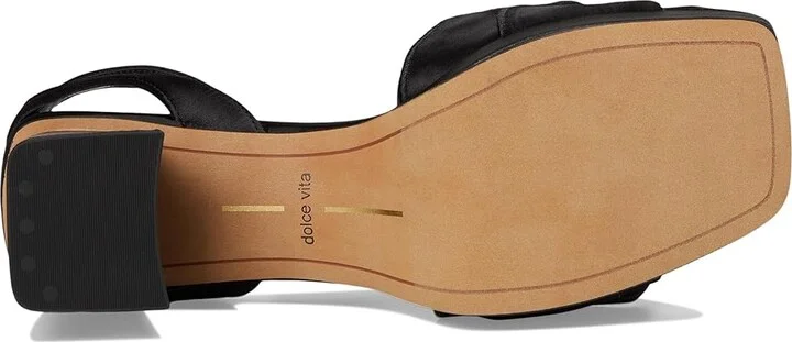 Dolce Vita Cheer Women's Sandals Wine Satin : 7.5 M, Textile - Image 9