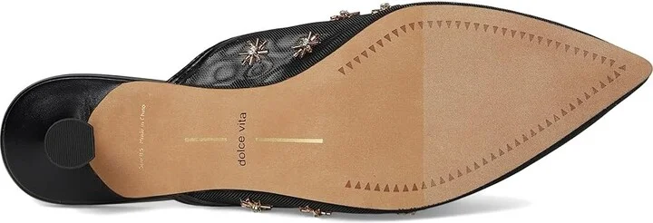 Dolce Vita Clara Women's Sandals Black Mesh : 6 M, Rubber - Image 3