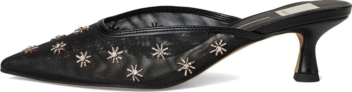 Dolce Vita Clara Women's Sandals Black Mesh : 6 M, Rubber - Image 6