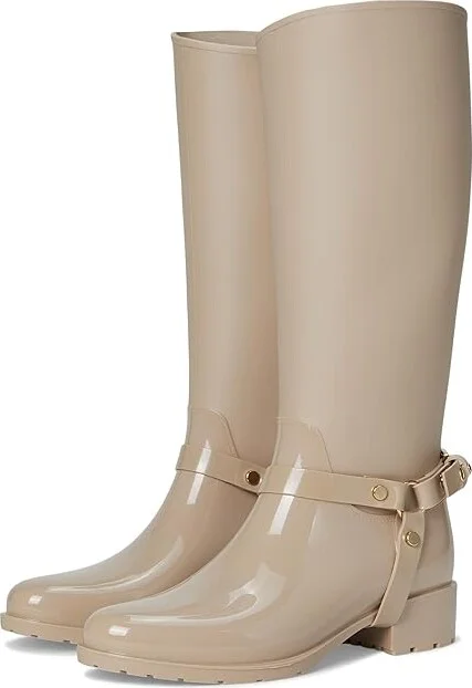 Dolce Vita Cloudy Women's Rain Boots Dune : 7 M, Leather