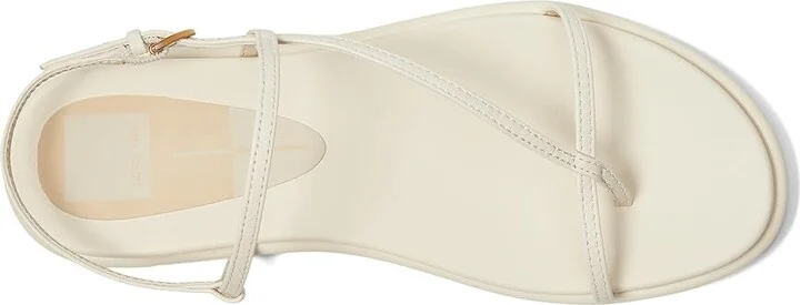 Dolce Vita Dallen Women's Sandals Off-White : 6 M, Leather - Image 2