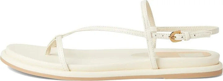 Dolce Vita Dallen Women's Sandals Off-White : 6 M, Leather - Image 6