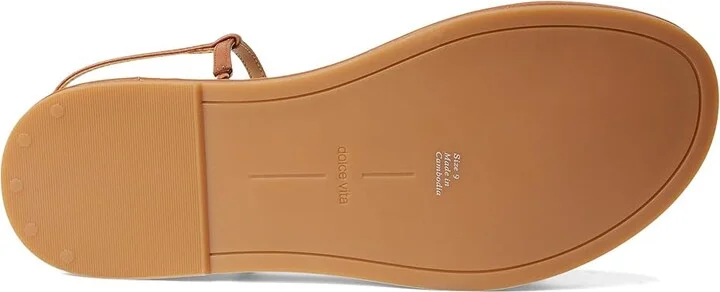 Dolce Vita Dallen Women's Sandals Off-White : 6 M, Leather - Image 9