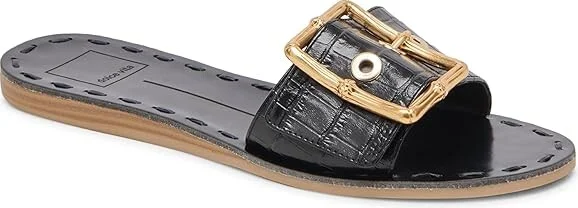 Dolce Vita Dasa Women's Sandals Noir Embossed Leather : 8.5 M - Image 3