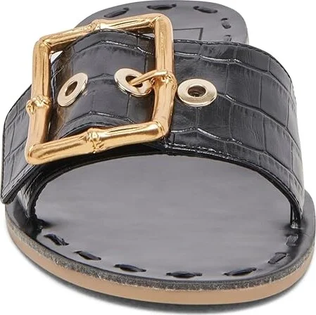Dolce Vita Dasa Women's Sandals Noir Embossed Leather : 8.5 M - Image 5