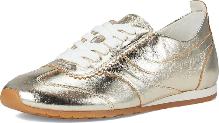 Dolce Vita Delany Women's Shoes Light Gold Crinkle Patent : 7.5 M - Image 5