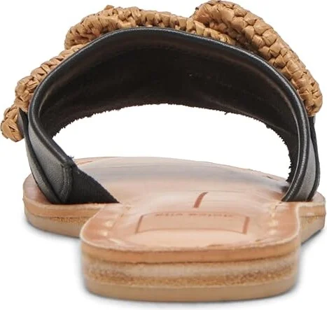 Dolce Vita Desa Women's Sandals Black Leather : 9.5 M - Image 4