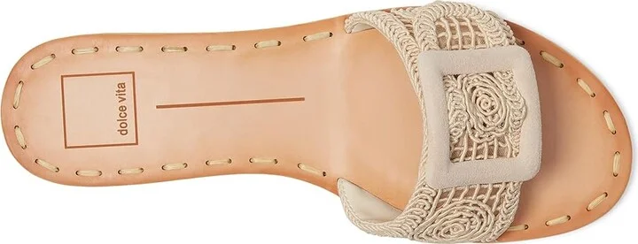 Dolce Vita Dilly Women's Sandals Natural Macrame : 8.5 M - Image 2