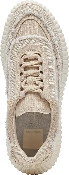 Dolce Vita Dolen Fray Women's Shoes Sand Canvas : 8.5 M - Image 2