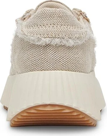 Dolce Vita Dolen Fray Women's Shoes Sand Canvas : 8.5 M - Image 4