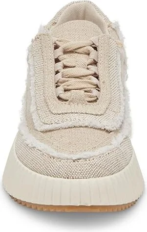 Dolce Vita Dolen Fray Women's Shoes Sand Canvas : 8.5 M - Image 5