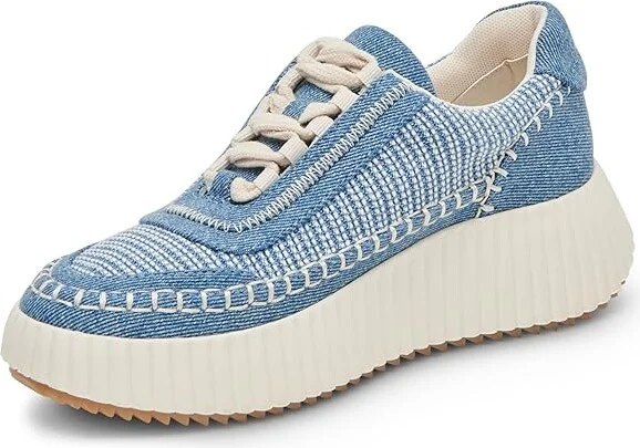 Dolce Vita Dolen Women's Shoes Blue Knit : 7.5 M, Leather