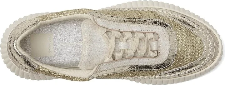 Dolce Vita Dolen Women's Shoes Gold Knit : 6.5 M, Leather - Image 2