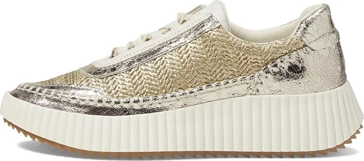 Dolce Vita Dolen Women's Shoes Gold Knit : 6.5 M, Leather - Image 6