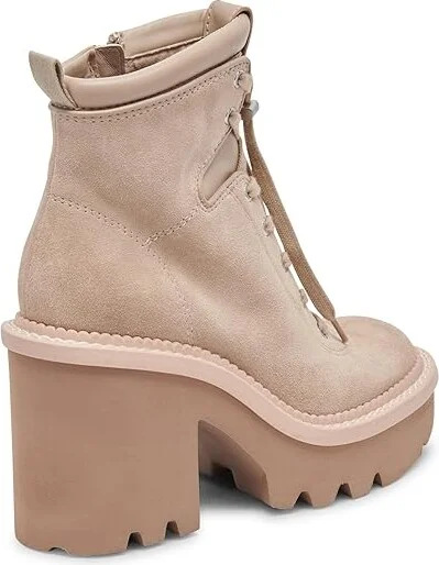 Dolce Vita Dommie Women's Boots Taupe Suede : 9 M, Leather - Image 4