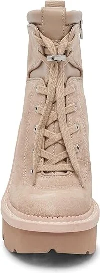 Dolce Vita Dommie Women's Boots Taupe Suede : 9 M, Leather - Image 5
