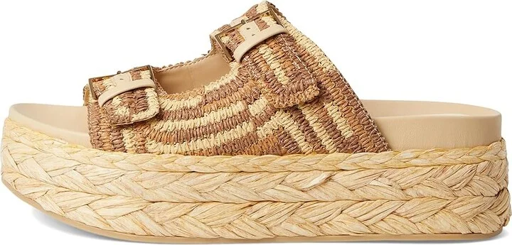 Dolce Vita Fayln Women's Sandals Brown Natural : 9 M, Synthetic - Image 6
