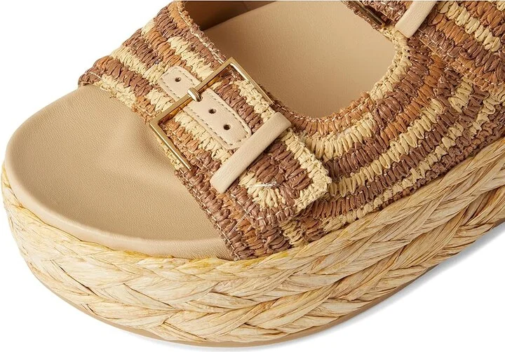 Dolce Vita Fayln Women's Sandals Brown Natural : 9 M, Synthetic - Image 7