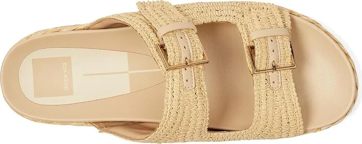 Dolce Vita Fayln Women's Sandals Light Natural : 9.5 M, Synthetic - Image 2