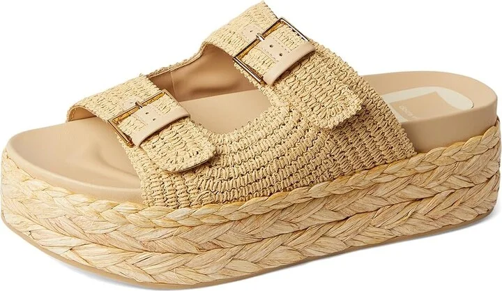 Dolce Vita Fayln Women's Sandals Light Natural : 9.5 M, Synthetic - Image 5