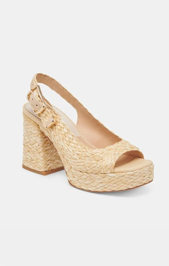 Dolce Vita Flores Platform Heel ~ Light Natural - Image 2