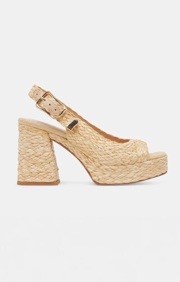 Dolce Vita Flores Platform Heel ~ Light Natural - Image 4