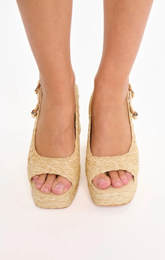Dolce Vita Flores Platform Heel ~ Light Natural - Image 7