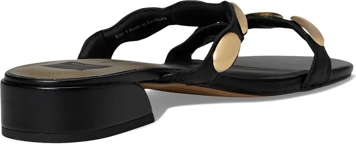 Dolce Vita Fresco Women's Sandals Black : 7 M, Leather - Image 4