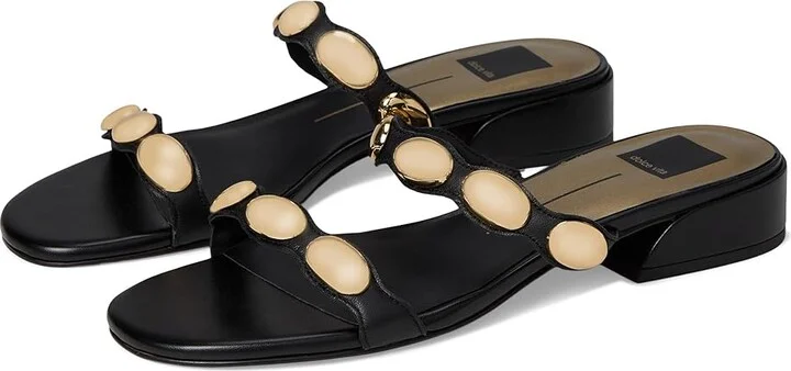 Dolce Vita Fresco Women's Sandals Black : 7 M, Leather