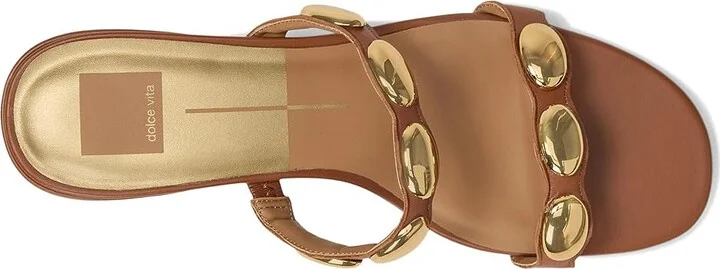 Dolce Vita Fresco Women's Sandals Cognac : 9.5 M, Leather - Image 2