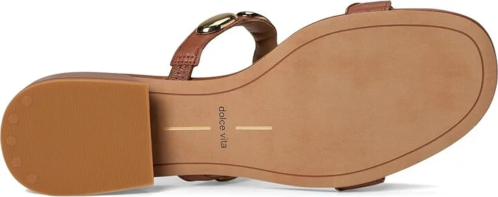 Dolce Vita Fresco Women's Sandals Cognac : 9.5 M, Leather - Image 3