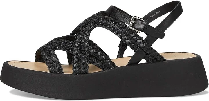 Dolce Vita Gatsby Women's Sandals Black Leather : 7 M - Image 6