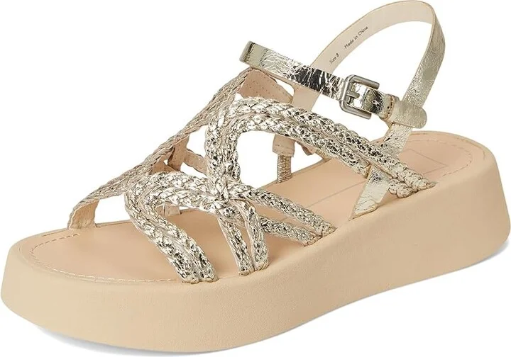 Dolce Vita Gatsby Women's Sandals Black Leather : 7 M - Image 11