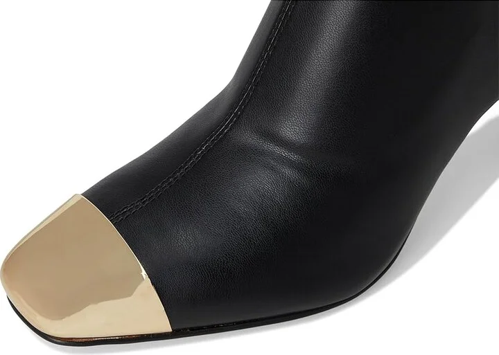 Dolce Vita Glamor Toe Cap Women's Boots Black Leather : 7.5 M - Image 2