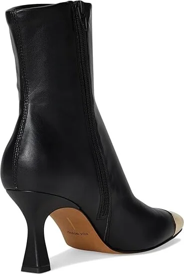 Dolce Vita Glamor Toe Cap Women's Boots Black Leather : 7.5 M - Image 4