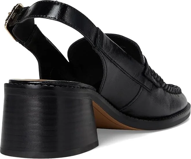 Dolce Vita Hardi High Women's Flat Shoes Midnight Crinkle Patent : 7.5 M, Rubber - Image 4