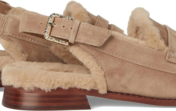Dolce Vita Hardi Women's Flat Shoes Mushroom Suede : 6 M, Leather/Rubber - Image 7