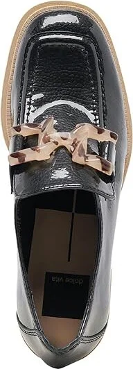 Dolce Vita Harold Women's Flat Shoes Midnight Patent Leather : 7 M, Leather/Rubber - Image 2