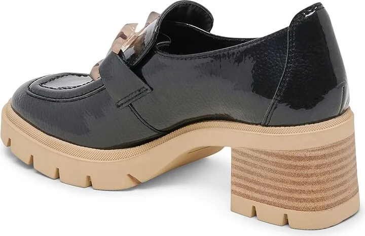 Dolce Vita Harold Women's Flat Shoes Midnight Patent Leather : 7 M, Leather/Rubber - Image 4