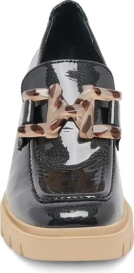 Dolce Vita Harold Women's Flat Shoes Midnight Patent Leather : 7 M, Leather/Rubber - Image 5