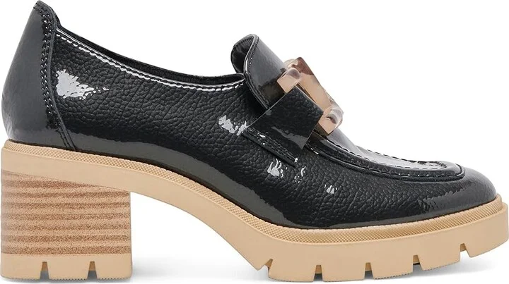 Dolce Vita Harold Women's Flat Shoes Midnight Patent Leather : 7 M, Leather/Rubber - Image 6