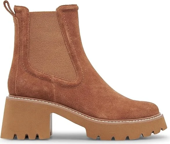 Dolce Vita Hawk H2O Women's Shoes Chestnut Suede : 7.5 W, Leather - Image 6
