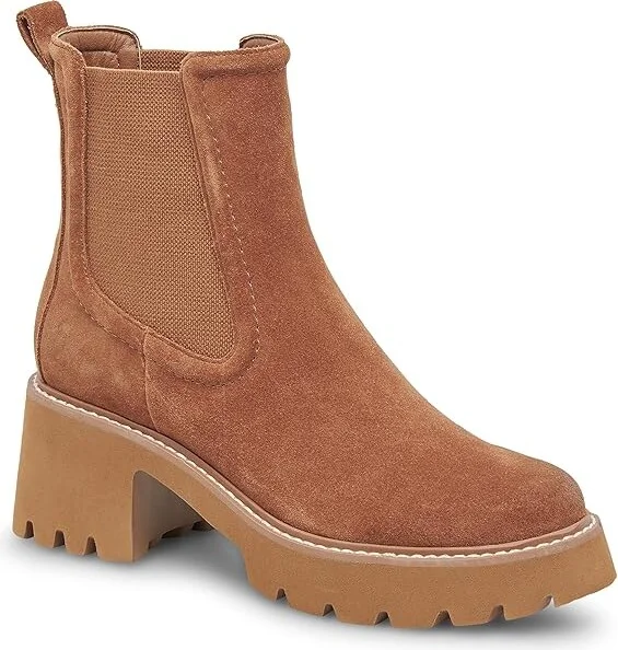 Dolce Vita Hawk H2O Women's Shoes Chestnut Suede : 7.5 W, Leather