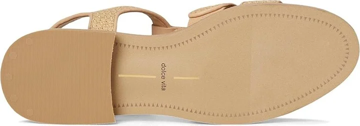 Dolce Vita Holis Women's Wedge Shoes Light Natural : 8.5 M, Leather - Image 3