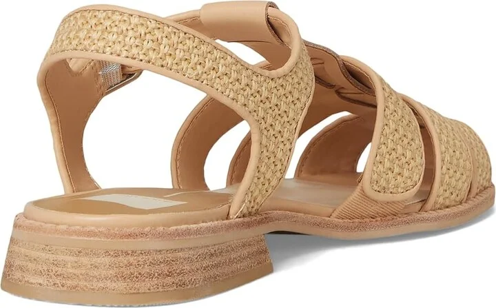 Dolce Vita Holis Women's Wedge Shoes Light Natural : 8.5 M, Leather - Image 4
