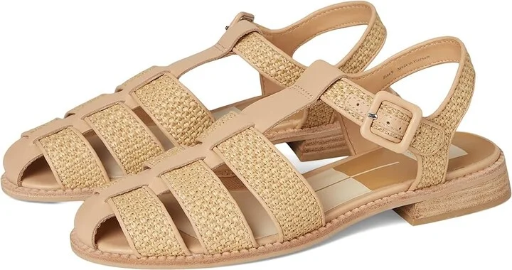 Dolce Vita Holis Women's Wedge Shoes Light Natural : 8.5 M, Leather