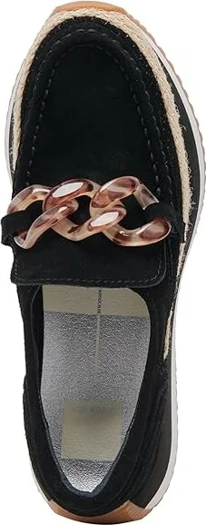 Dolce Vita Jadah Women's Flat Shoes Onyx Suede : 9.5 M - Image 2