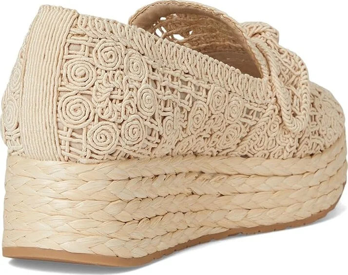 Dolce Vita Jaka Women's Flat Shoes Natural Macrame : 10 M, Rubber - Image 4