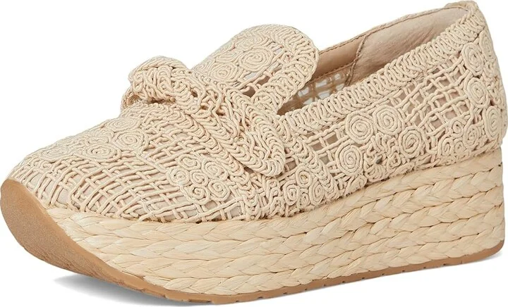 Dolce Vita Jaka Women's Flat Shoes Natural Macrame : 10 M, Rubber - Image 5
