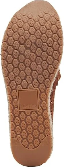 Dolce Vita Jhenee Espadrille Perf Women's Flat Shoes Pecan Perforated Suede : 7.5 M, Leather - Image 3